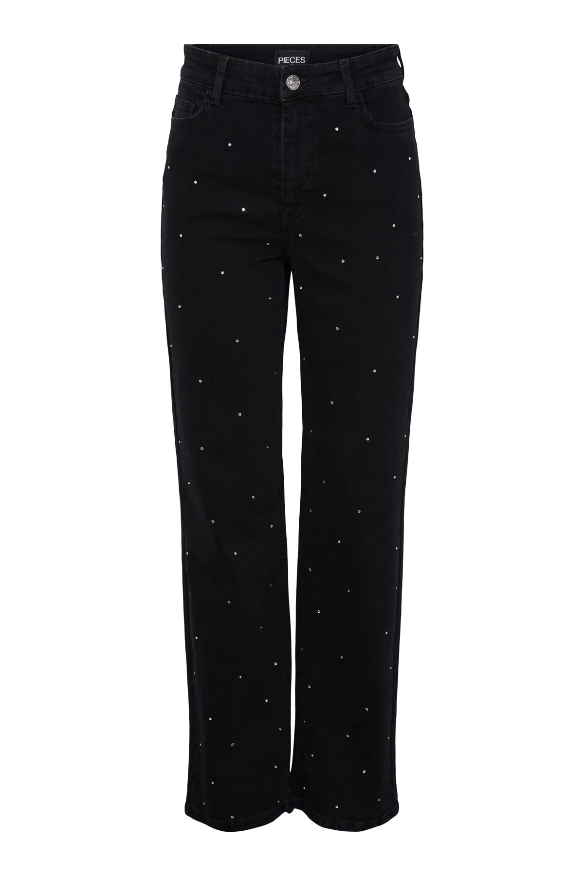 PIECES  Jeans - Schwarz - Straight