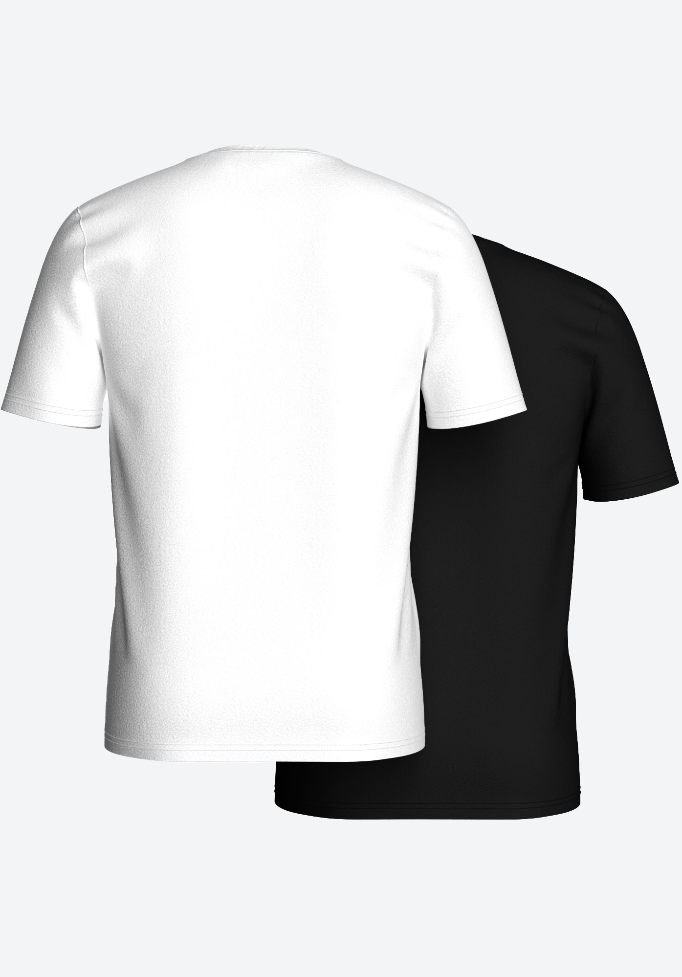 GIFT   Coffret de 2 t-shirts slim noir et blanc Homme