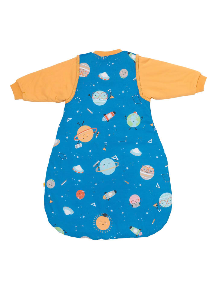 Schlummersack Babyschlafsack, 1.0 TOG in Blau-Gelb günstig kaufen