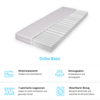 Home Deluxe Matratze ORTHO BASIC 160x200 cm