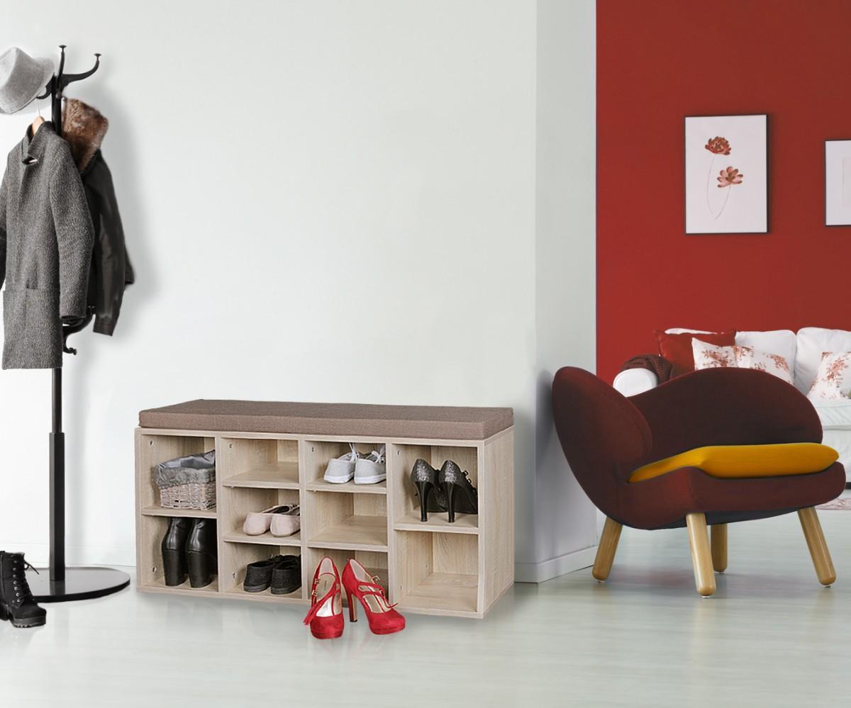 Wohnling Schuhbank LAURA sonoma