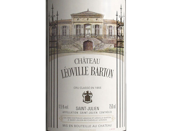 Château Léoville Barton 2012 Bordeaux Saint-Julien
