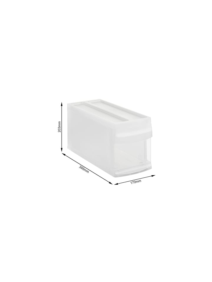 Rotho Systemix Schubladenbox mit 7l Schub, Kunststoff (PP) in Transparent günstig kaufen onesize