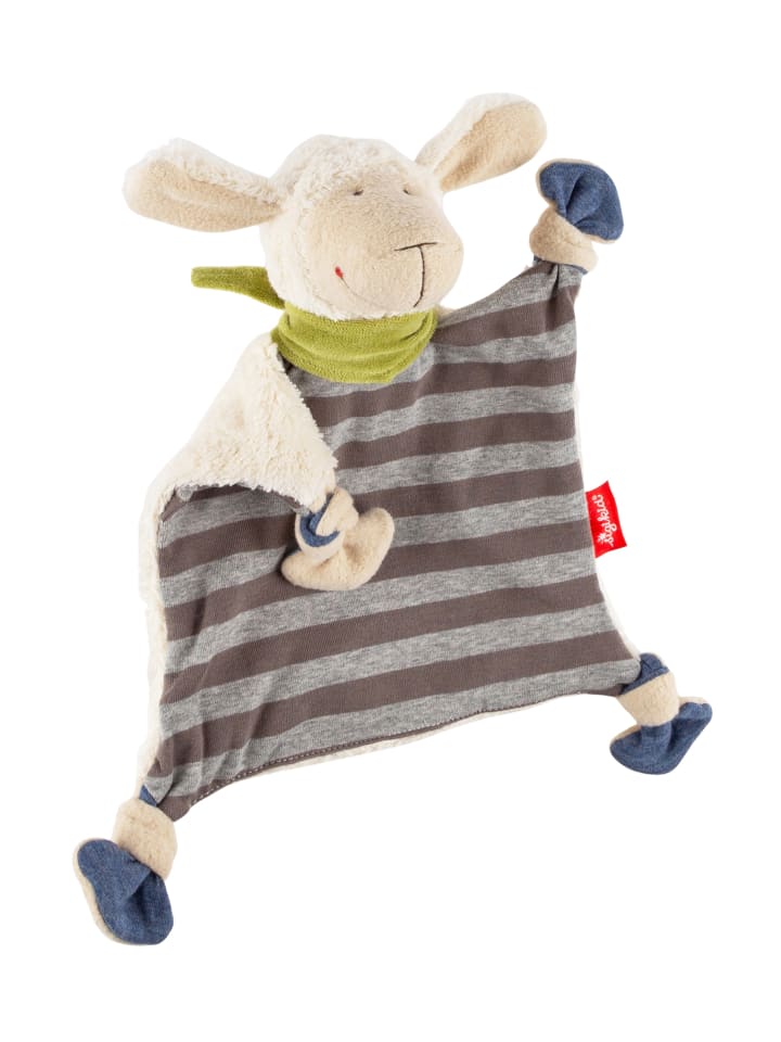 Sigikid Schnuffeltuch Schaf Schön in braun/rot/rosa günstig kaufen onesize