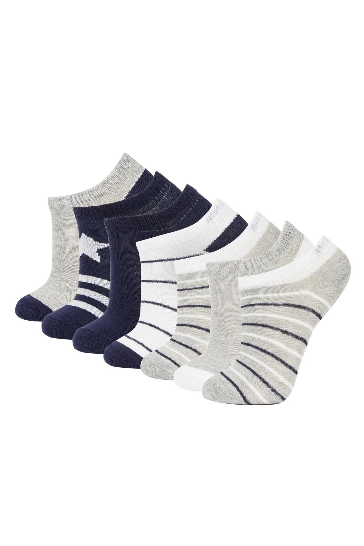 DeFacto  7-teiliges Set aus Baumwoll-Booties-Socken für Jungen Z9124a6ns