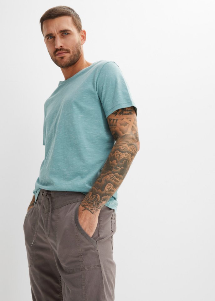 Stretch-Long-Bermuda mit Komfortschnitt, Regular Fit