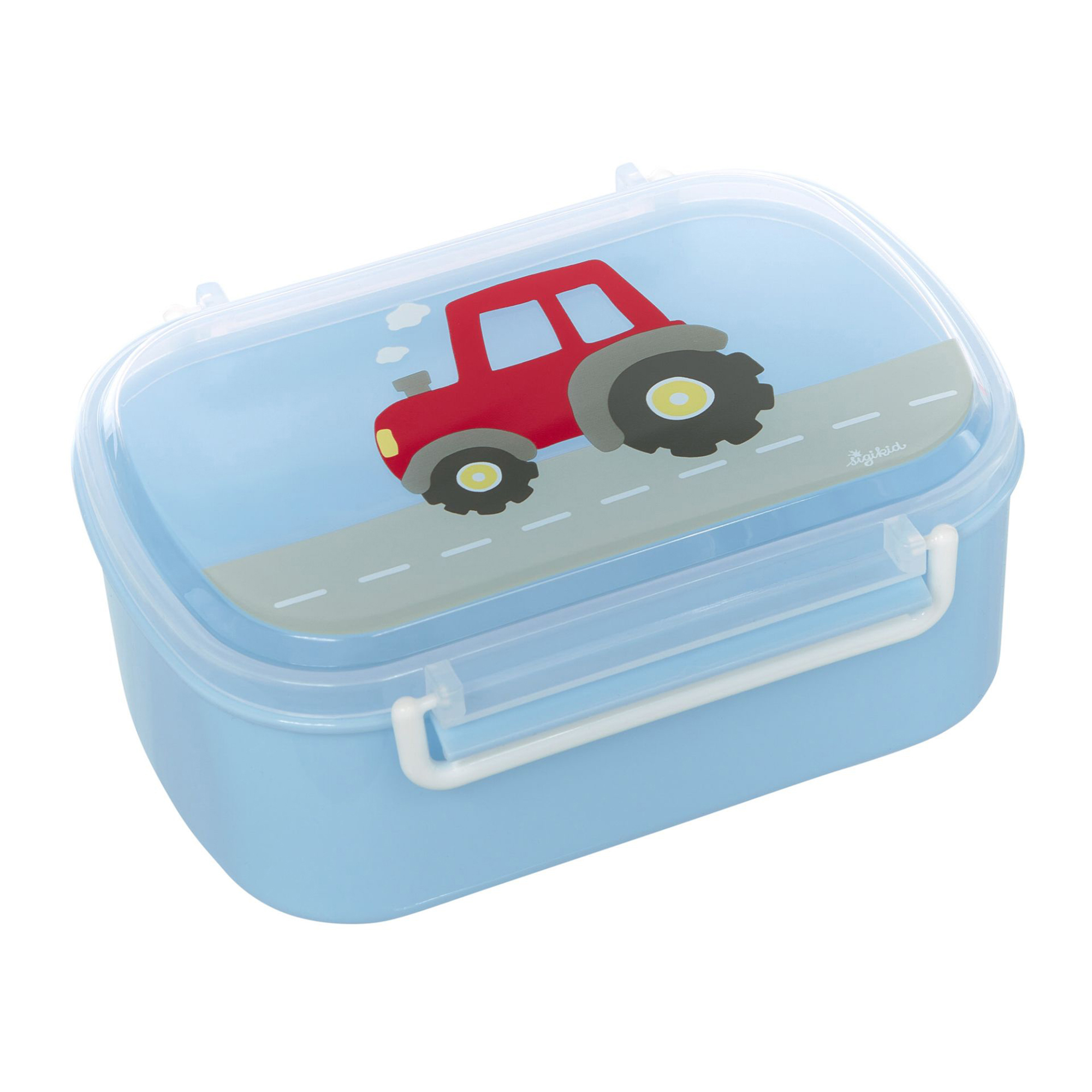 Kinder Set Edelstahl-Trinkflasche und Brotbox Traktor