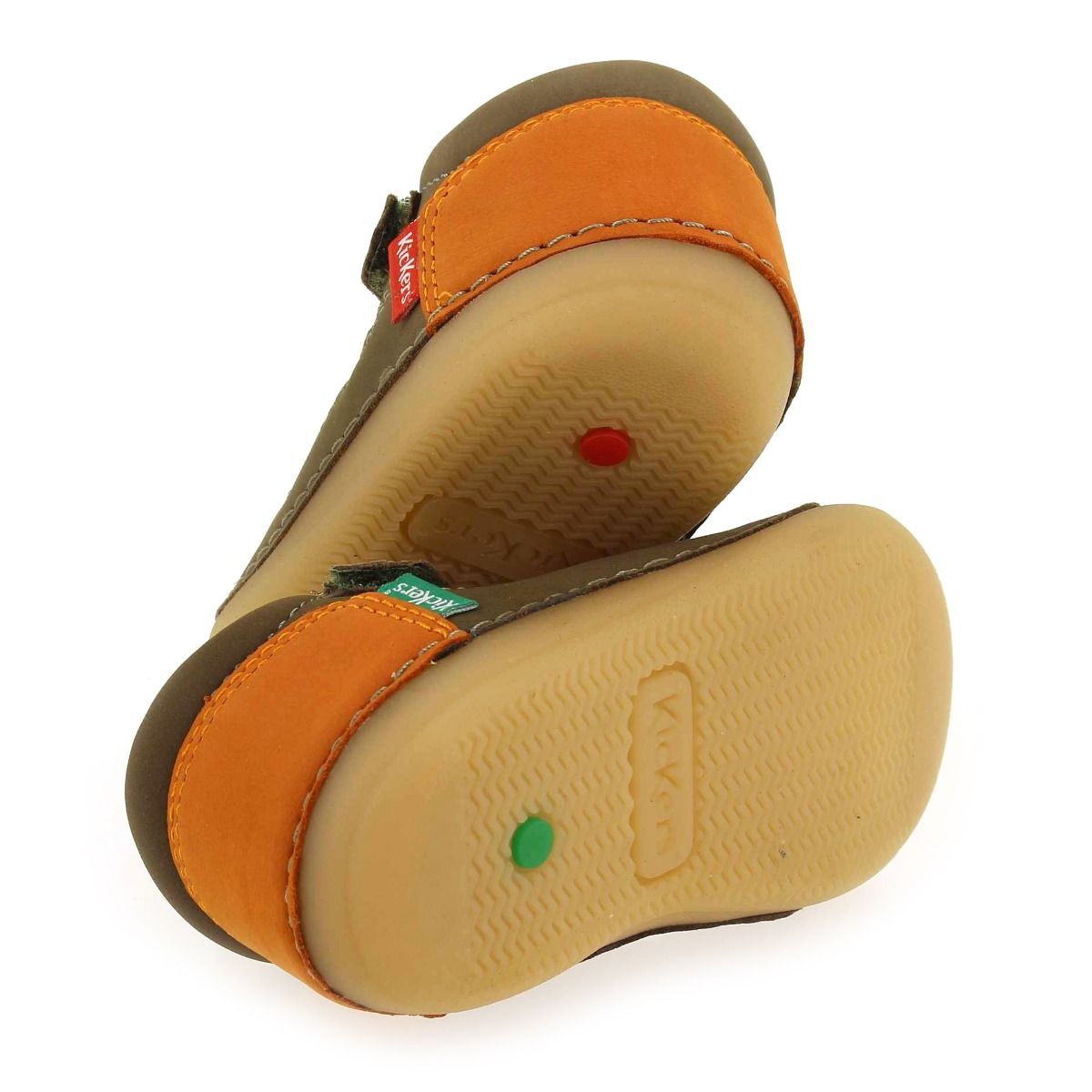 Kickers  SUSHY BOY - Kaki Orange