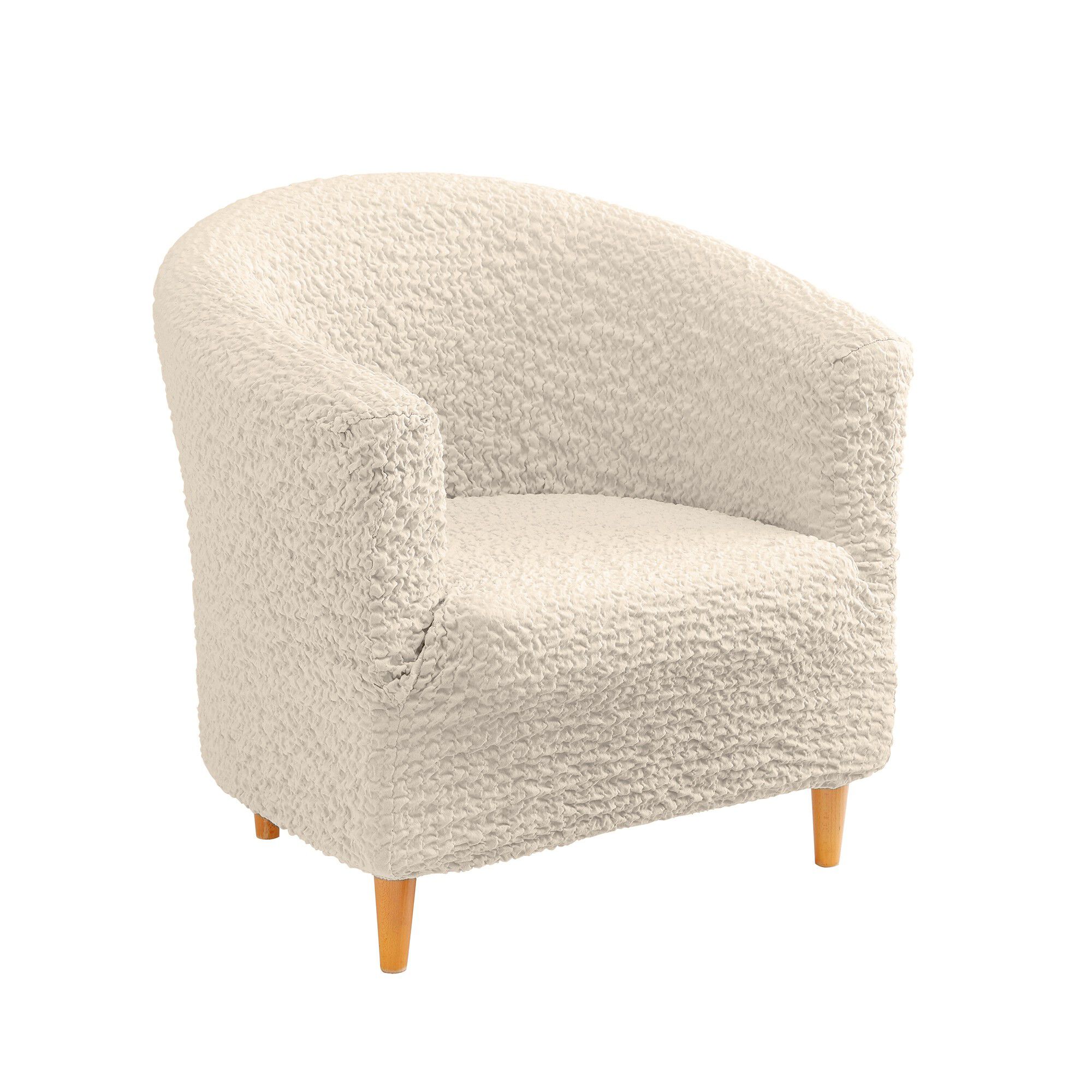 Housse gaufrée bi-extensible spéciale fauteuil cabriolet