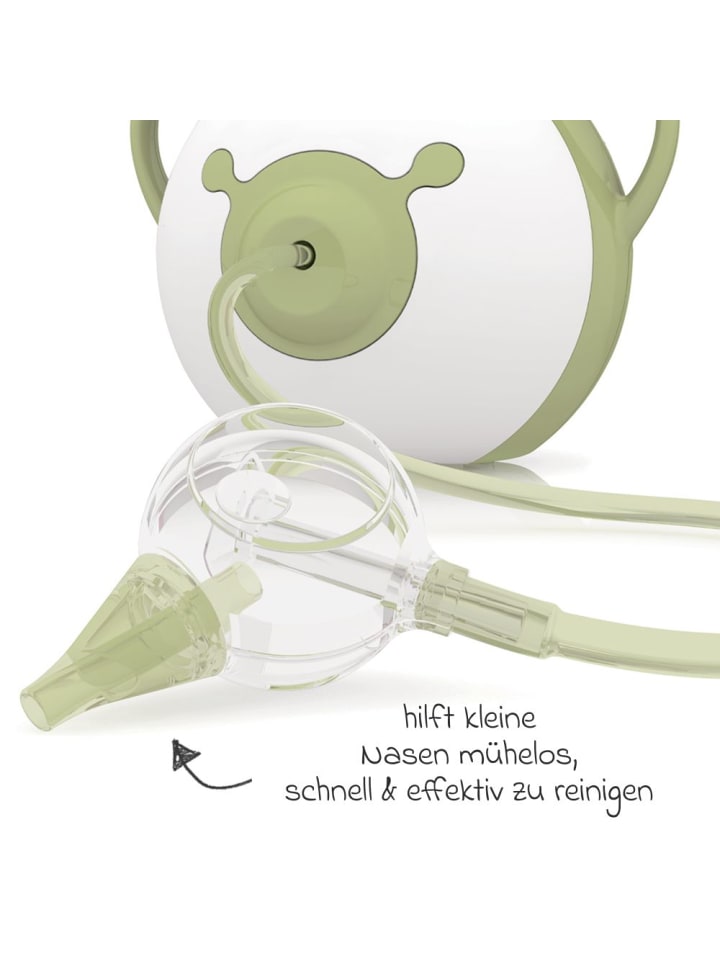 nosiboo Elektrischer Nasensauger Pro - Salbei in gruen günstig kaufen onesize