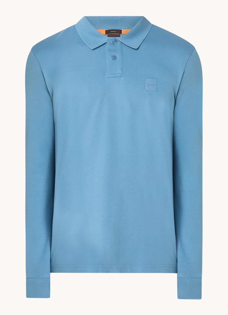 HUGO BOSS Passerby slim fit polo majica od pamučnog pikea s logotipom