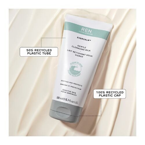 REN Evercalm jemné čisticí mléko 150 ml