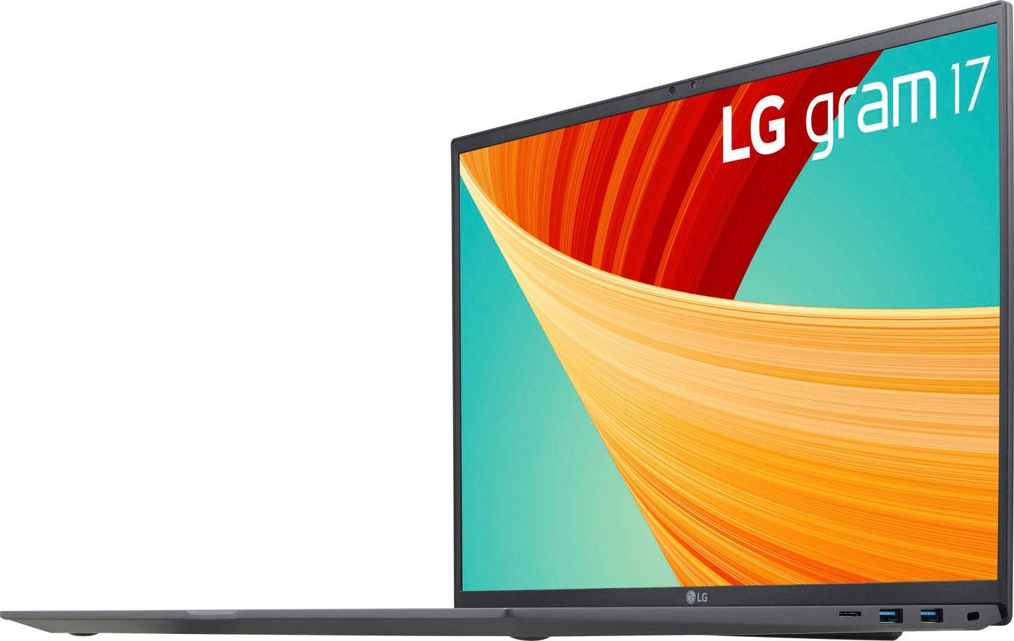 LG Gram 17Z90R-G.AD7CG Notebook (43,18 cm/17 Zoll, Intel Core i7 1360P, Iris Xe Graphics, 2000 GB SSD)