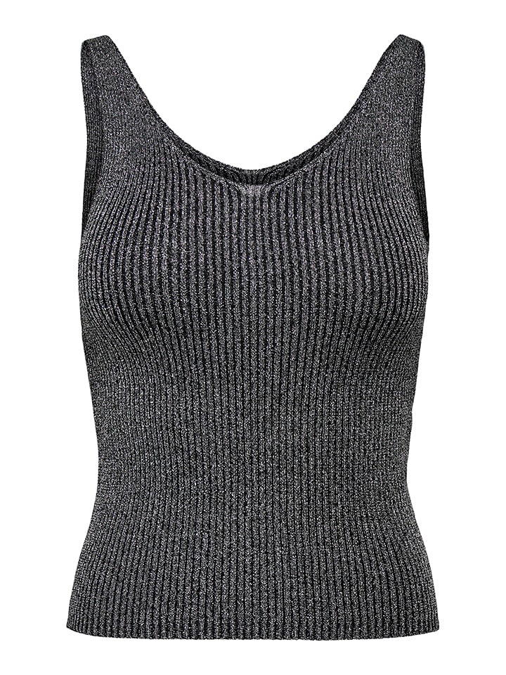 JDY Stricktop in Anthrazit günstig kaufen