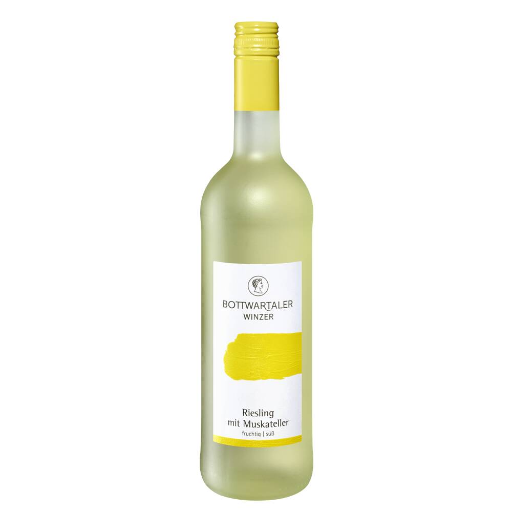 Bottwartaler Winzer Riesling mit Muskateller fruchtig süß 2022