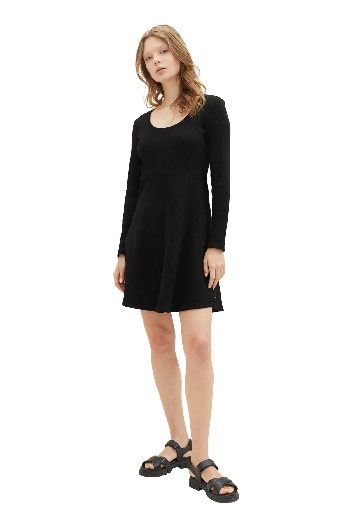 Tom Tailor  Kleid Frau / Mädchen tiefschwarz
