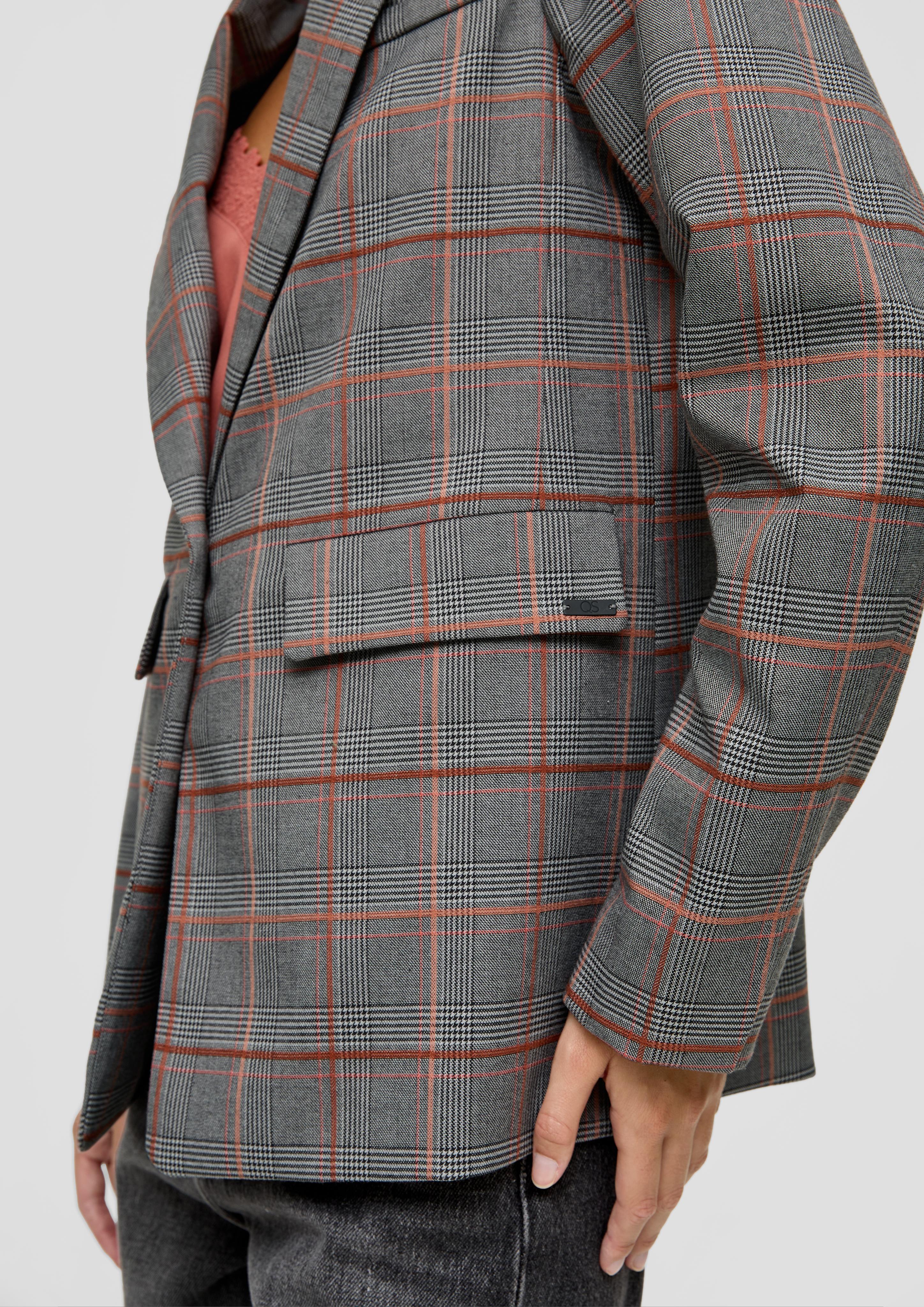 Karierter Blazer  2134891-20N0