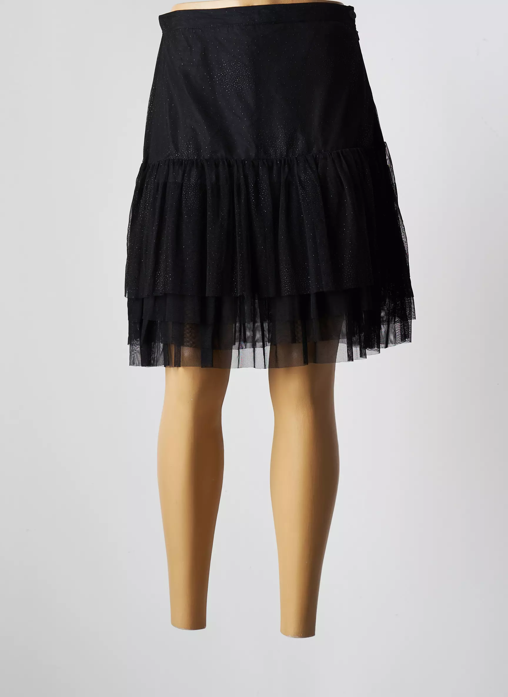 Et Compagnie Jupes Mi Longues Femme couleur noir