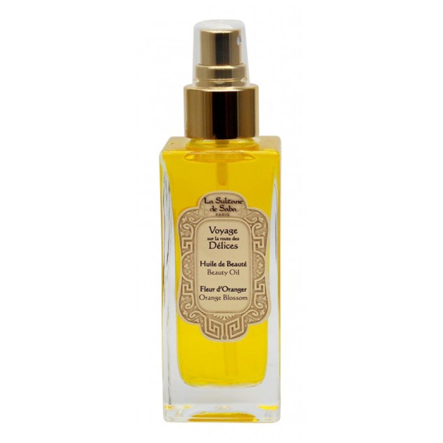 La Sultane de Saba Voyage Sur la Route Des Délices Huile de Beauté Fleur d'Oranger 100 ml