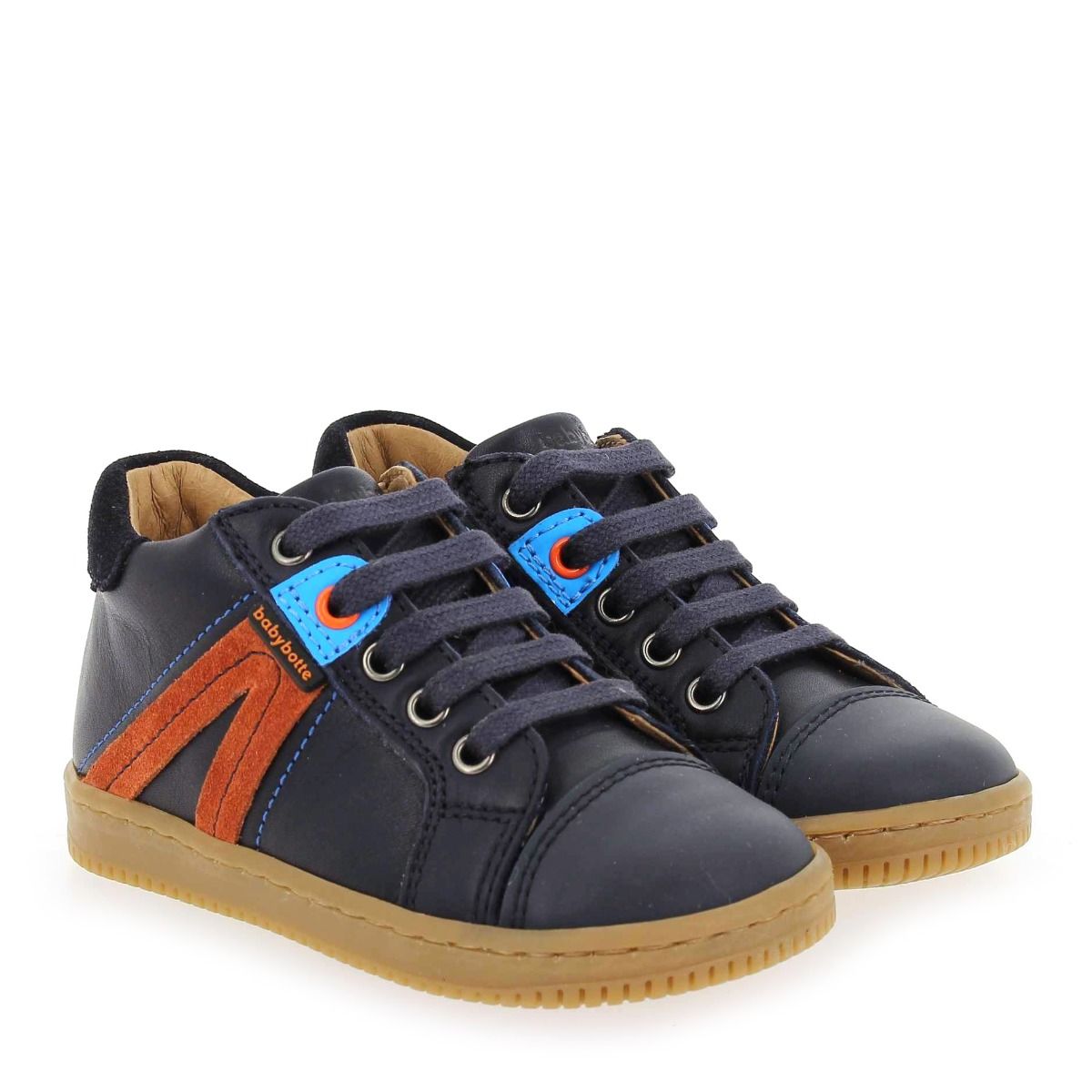 Babybotte  FERID - marine orange