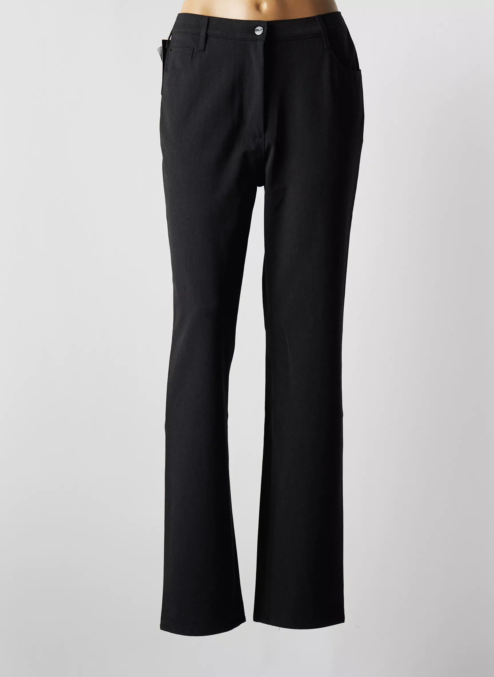 Pioneer Pantalons Droits Femme couleur gris