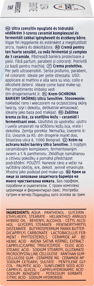 Barriereschutz Creme Ultra Sensitive, 50 ml