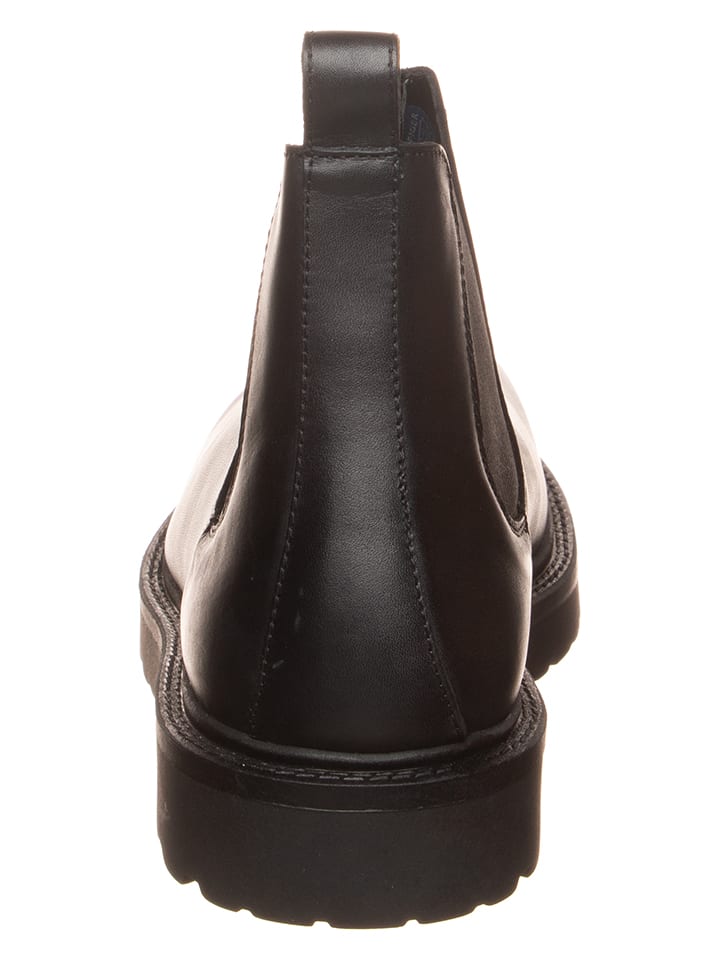 Tommy Hilfiger Shoes Leder-Chelsea-Boots in Schwarz günstig kaufen