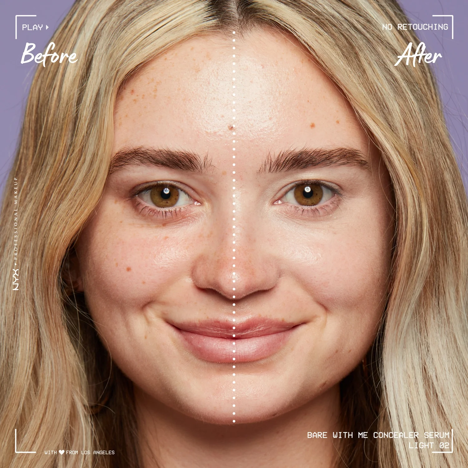 Sérum corrector Bare With Me - Rostro