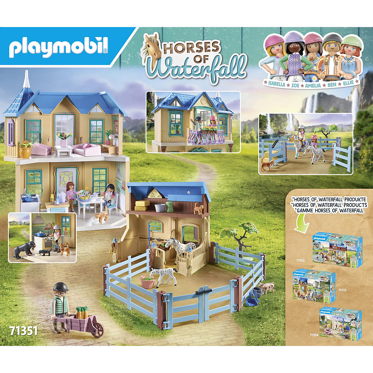 PLAYMOBIL® 71351 Waterfall Ranch