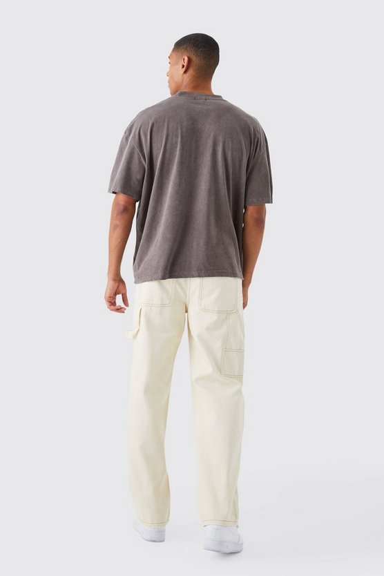 Oversize T-Shirt mit Champions Print