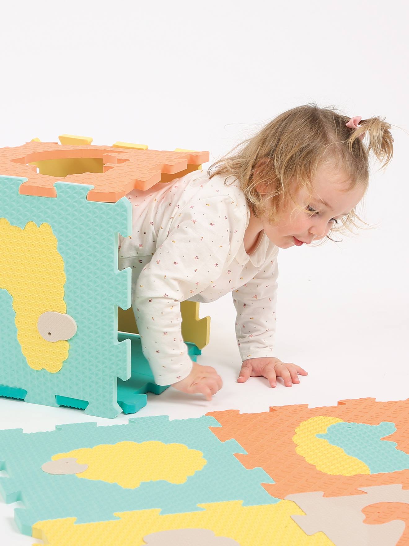 Dalles animaux touch LUDI multicolore