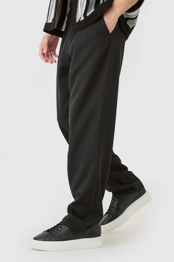 Gerade Hose mit Kordelzug