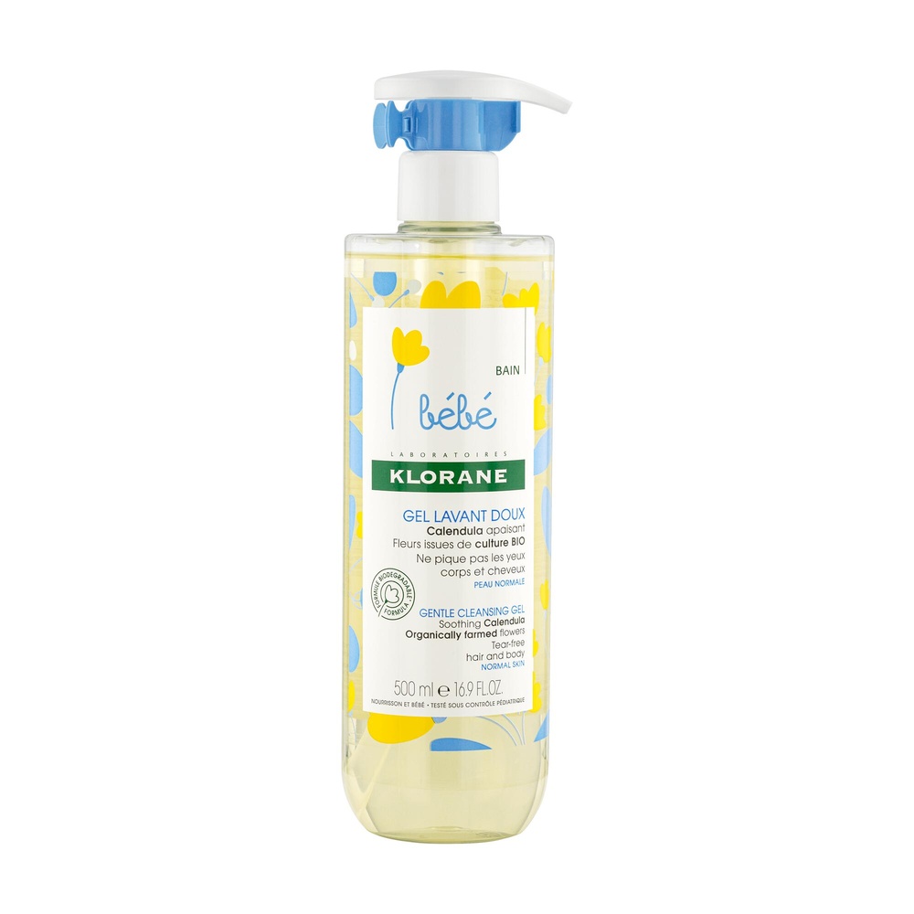 Klorane Bébé Gel lavant doux 500 ml Gel lavant