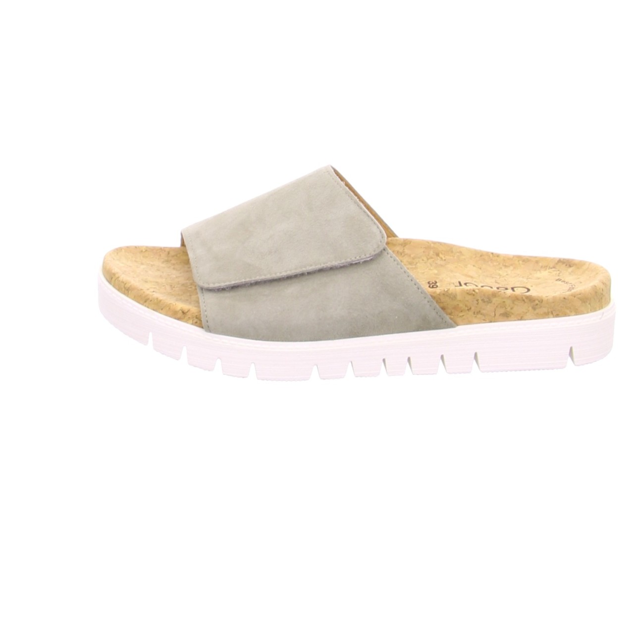 GABOR Sportliche Sandalen grün Gabor Fashion Pantolette 23.741.11 Grün