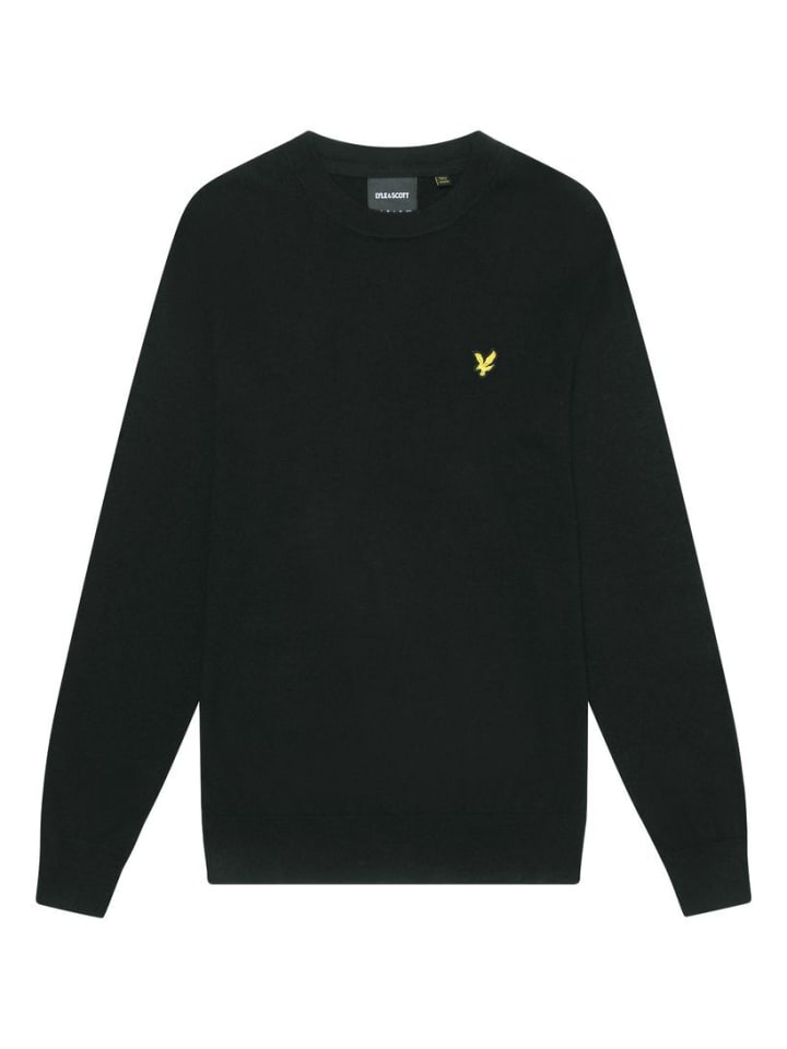 Lyle & Scott Strickpullover in Schwarz günstig kaufen S