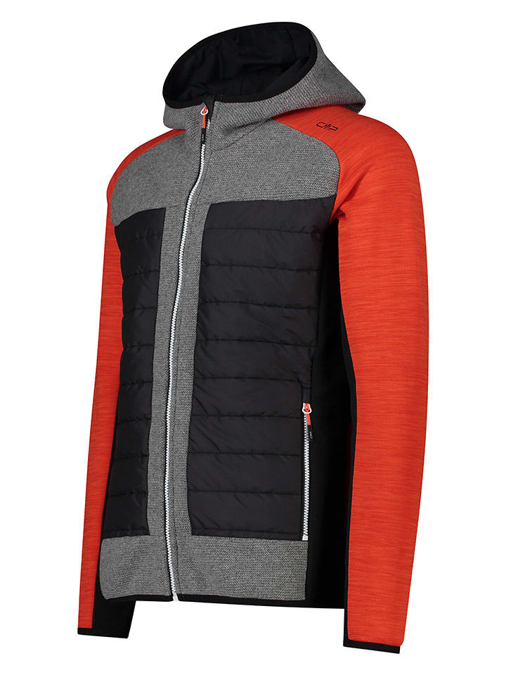 CMP Hybridjacke in Rot/ Grau günstig kaufen