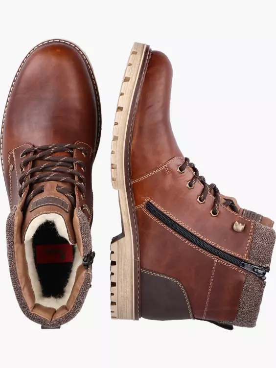 Rieker Herren Schnürstiefel