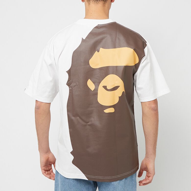 A Bathing Ape Giant Ape Head Relaxed Fit Tee M white