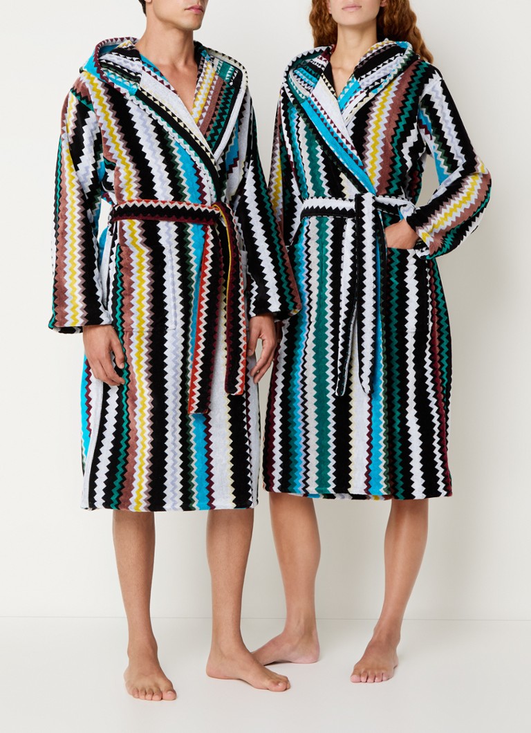 Halat de baie Missoni Curt din bumbac - Unisex