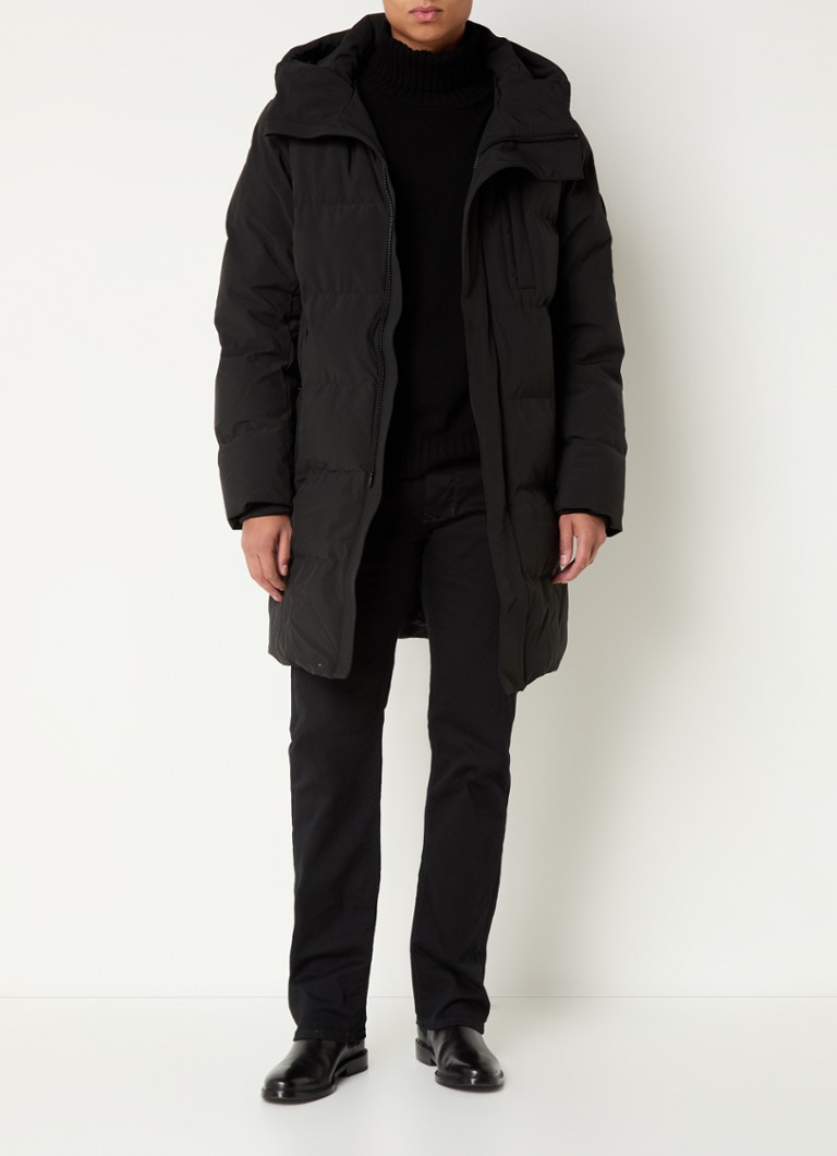 Airforce Colt padded parka with hood and zip pockets