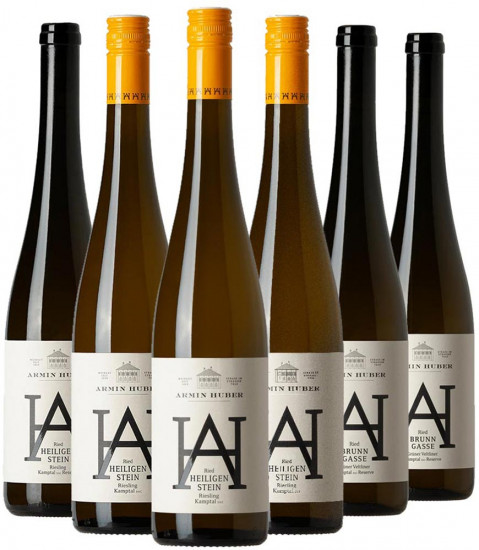Vertikalverkostung Riesling Zöbinger Heiligenstein Kamptal DAC - Weingut Armin Huber
