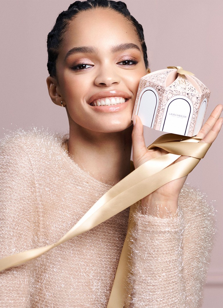 Sada na líčení Laura Mercier Dreamy Embrace Petal Soft Lipstick Crayon Duo - limitovaná edice