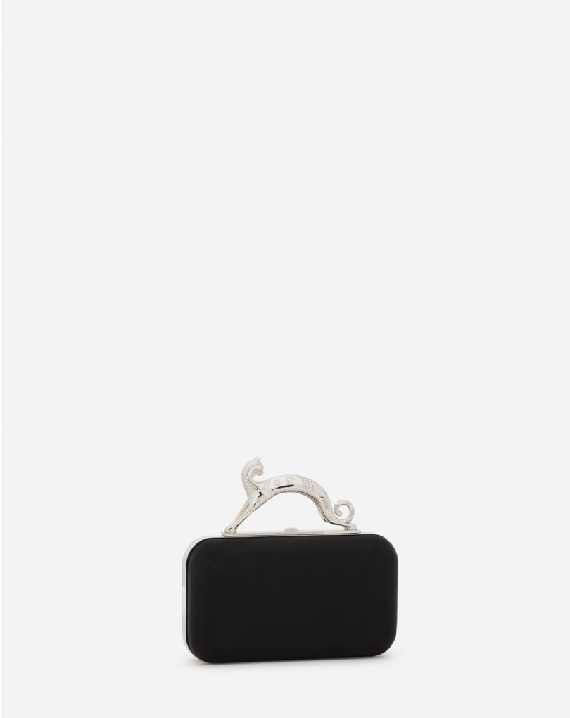 MINAUDIERE CHAT EN SATIN