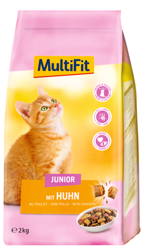 MultiFit Trockenfutter MultiFit Junior Trockenfutter Huhn 2 kg