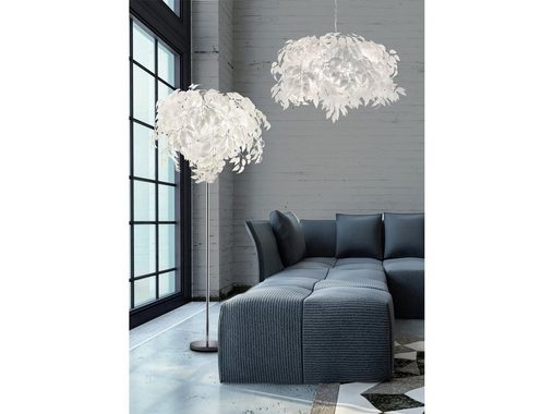 meineWunschleuchte LED Pendelleuchte, Dimmfunktion, LED wechselbar, Warmweiß, groß-e ausgefallene Designer-lampen für Esstisch & Treppenhaus, Ø70cm