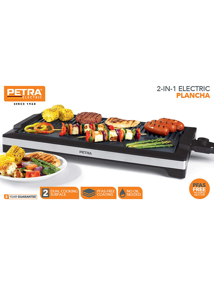 Petra Elektrischer Grill in Schwarz/ Silber günstig kaufen onesize