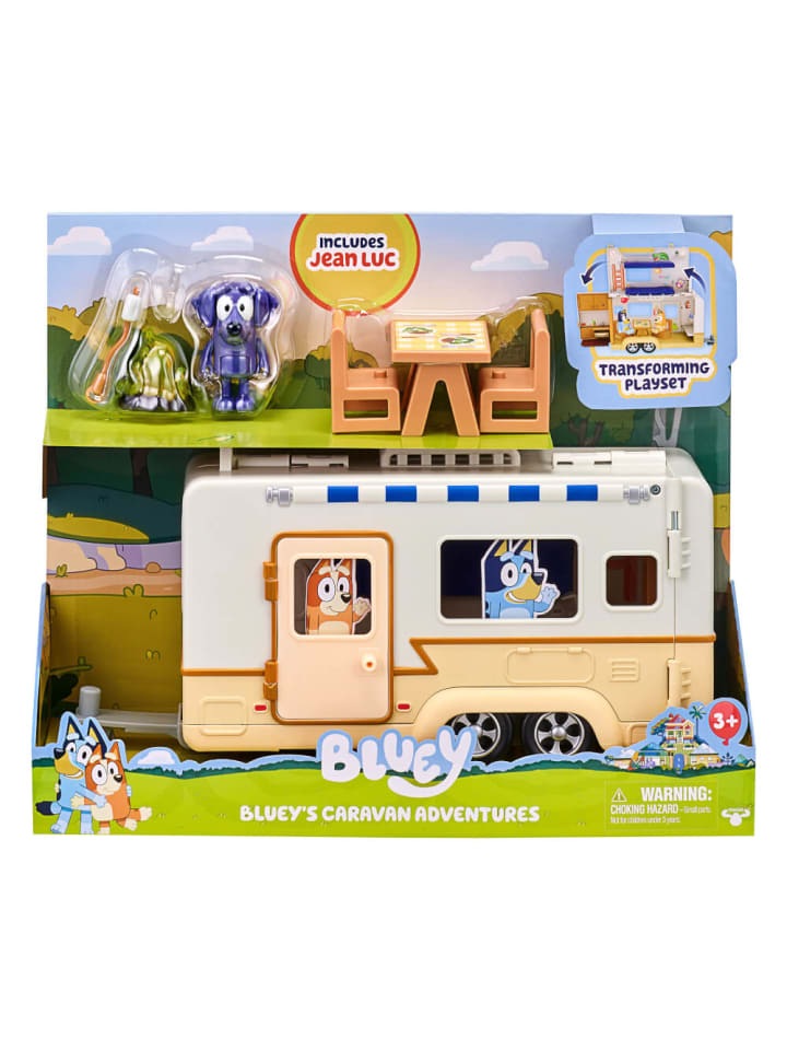 Bluey Spielfiguren Set Bluey Caravan mit ausklappbarer Wohnwagen, ab 3 Jahre günstig kaufen onesize