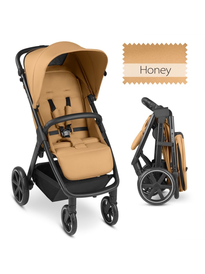 ABC-Design Buggy & Sportwagen Avus mit Einhand-Faltung und in gelb,schwarz günstig kaufen onesize