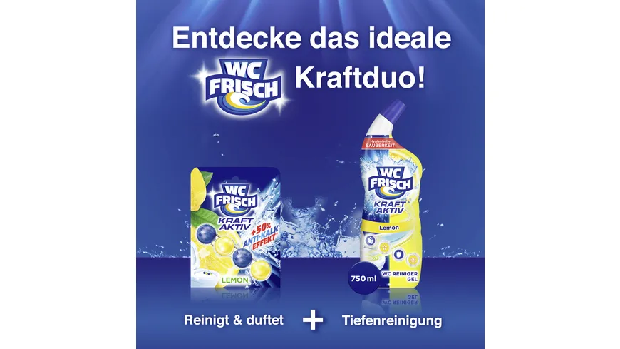 WC FRISCH Kraft-Aktiv Lemon