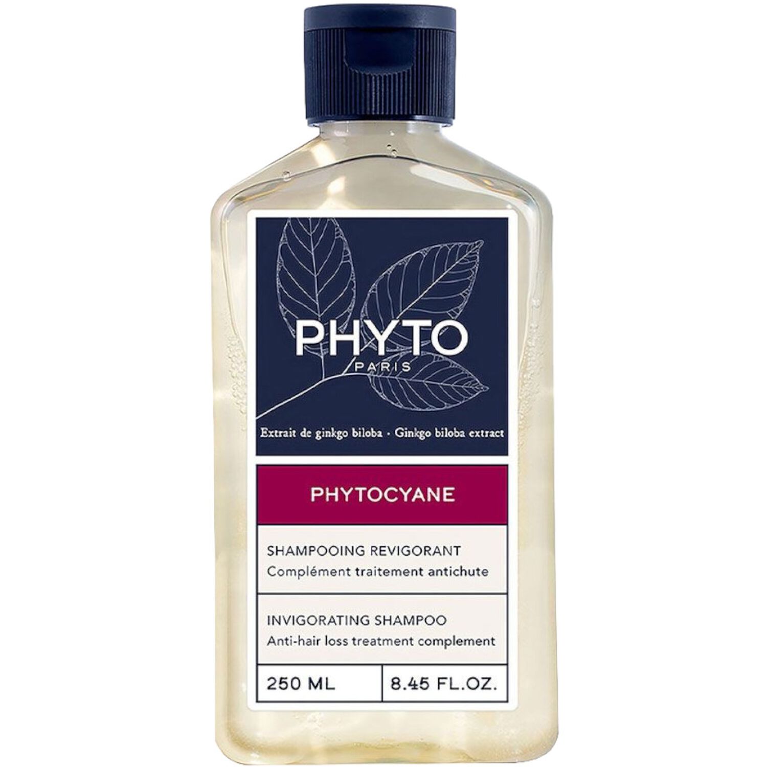 Phyto Phytocyane Shampooing Revigorant - Traitement Anti-Chute 250 ml